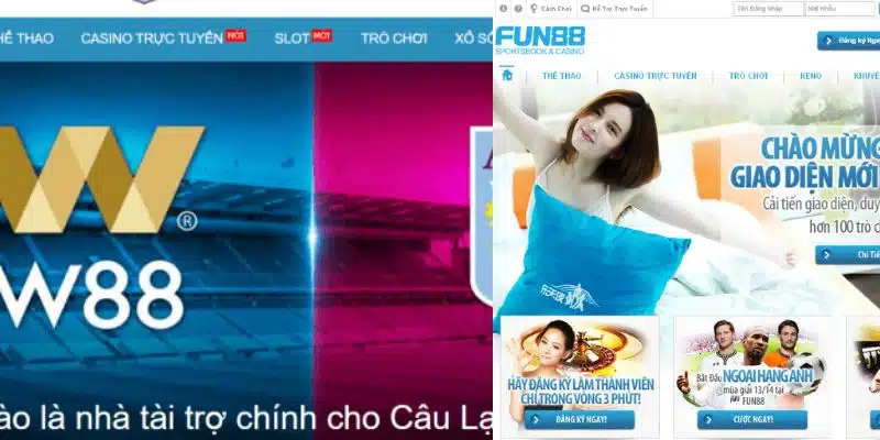 Khái quát về W88 và Fun88